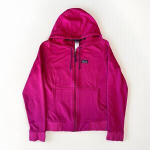 Patagonia Upslope Hoody Women's Medium Pink R1 Lightweight Full Zip Outerwear
